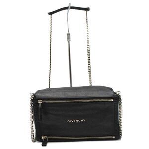 GIVENCHY Pandora Chain Leather Shoulder Bag